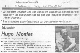Hugo Montes.