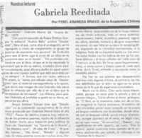 Gabriela reeditada