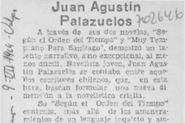 Juan Agustín Palazuelos.