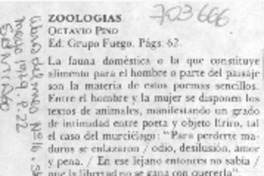 Zoologías.