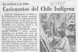 Casicuentos del Chile indígena