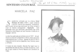 Marcela Paz.