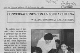 Conversaciones con la poesía chilena
