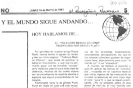 El "folklore médico chileno"