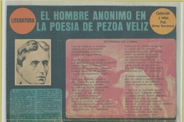 El hombre anónimo en la poesía de Pezoa Véliz