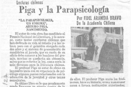 Piga y la parapsicología