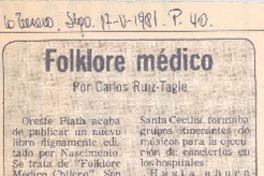 Folklore médico