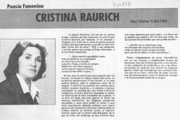 Cristina Raurich