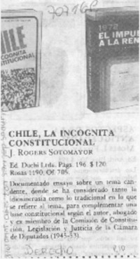 Chile, la incógnita constitucional.