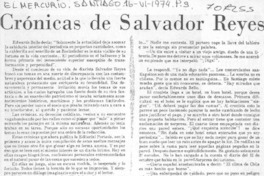 Crónicas de Salvador Reyes