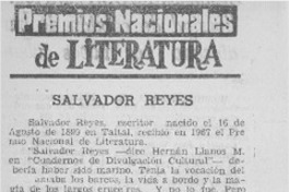 Salvador Reyes.