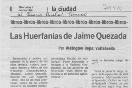 Las huerfanías de Jaime Quezada