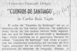 Cuentos de Santiago"