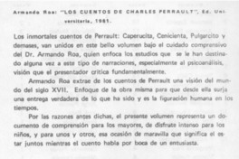 Los cuentos de Charles Perrault"