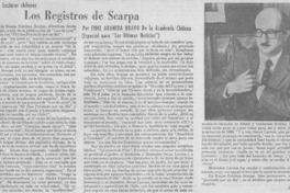 Los registros de Scarpa