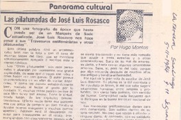 Las pilatunadas de José Luis Rosasco