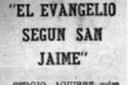 El evangelio según san Jaime".