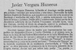 Javier Vergara Huneeus
