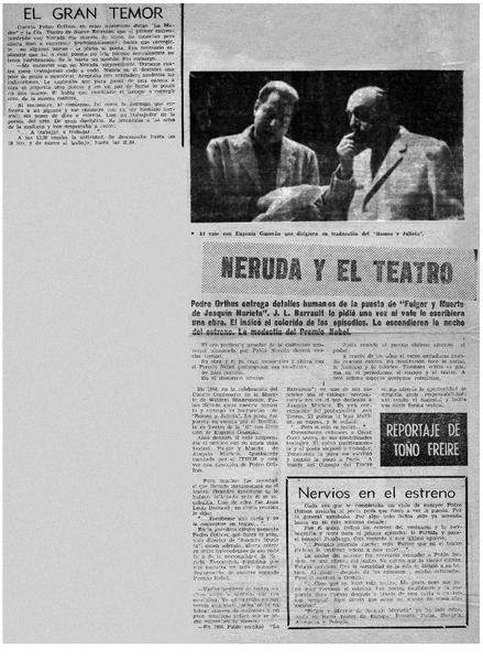Neruda y el teatro