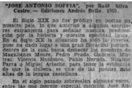 "José Antonio Soffia".