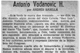 Antonio Vodanovic H.