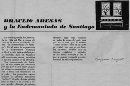 Baulio Arenas y la endemoniada de Santiago