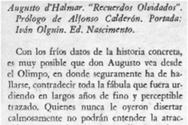 Augusto D'Halmar.