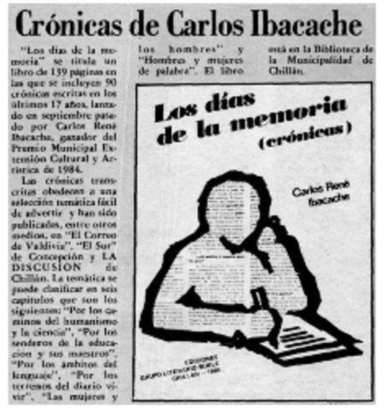 Crónicas de Carlos Ibacache.