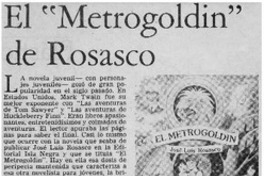 El "metrogoldin" de Rosasco