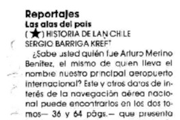 Historia de Lan Chile.