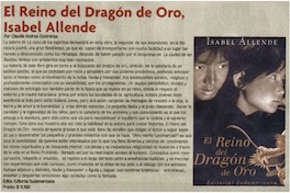 El reino del dragón de oro, Isabel Allende