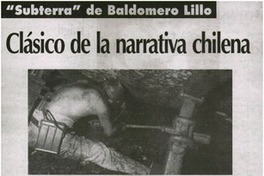 Clásico de la narrativa chilena