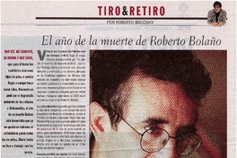 El año de la muerte de Roberto Bolaño
