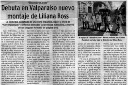 Debuta en Valparaíso nuevo montaje de Liliana Ross