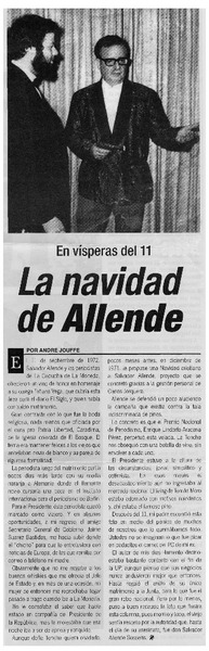 La navidad de Allende