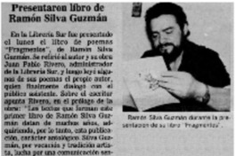 Presentaron libro de Ramón Silva Guzmán