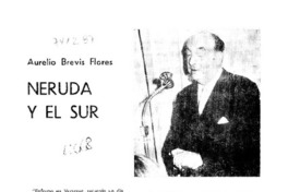 Neruda y el sur