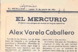 Alex Varela Caballero.