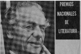 Nicanor Parra, Premio Nacional de Literatura 1969.