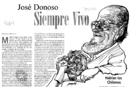 José Donoso, siempre vivo