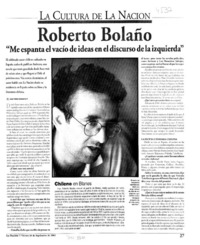 Roberto Bolaño : [entrevistas]