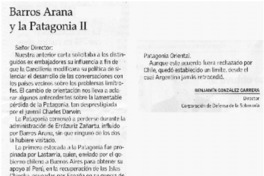 Barros Arana y la Patagonia II