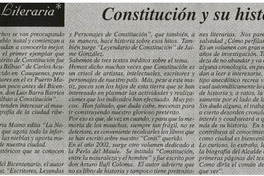 Constitución y su historia