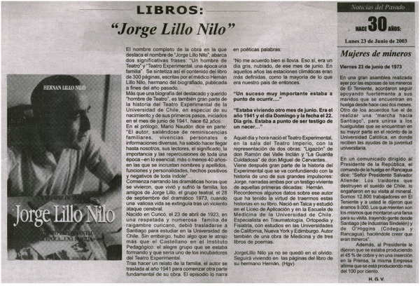 Jorge Lillo Nilo".