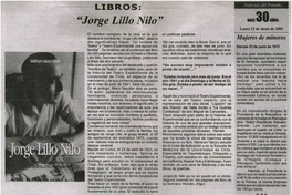 Jorge Lillo Nilo".