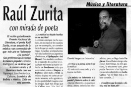 Raúl Zurita con mirada de poeta [entrevistas]