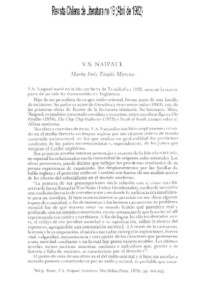 V. S. Naipaul