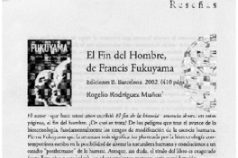 El fin del hombre, Francis Fukuyama