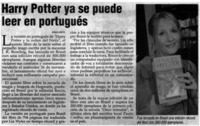 Harry Potter ya se puede leer en portugés.