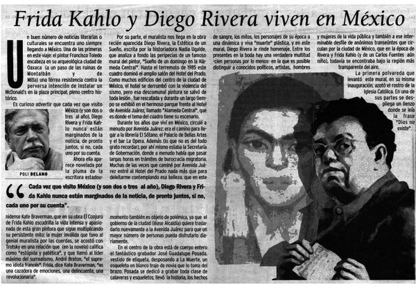 Frida Kahlo y Diego Rivera viven en México